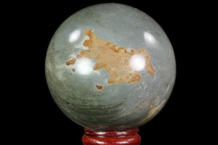 Polished Polychrome Jasper Sphere - Madagascar #70784